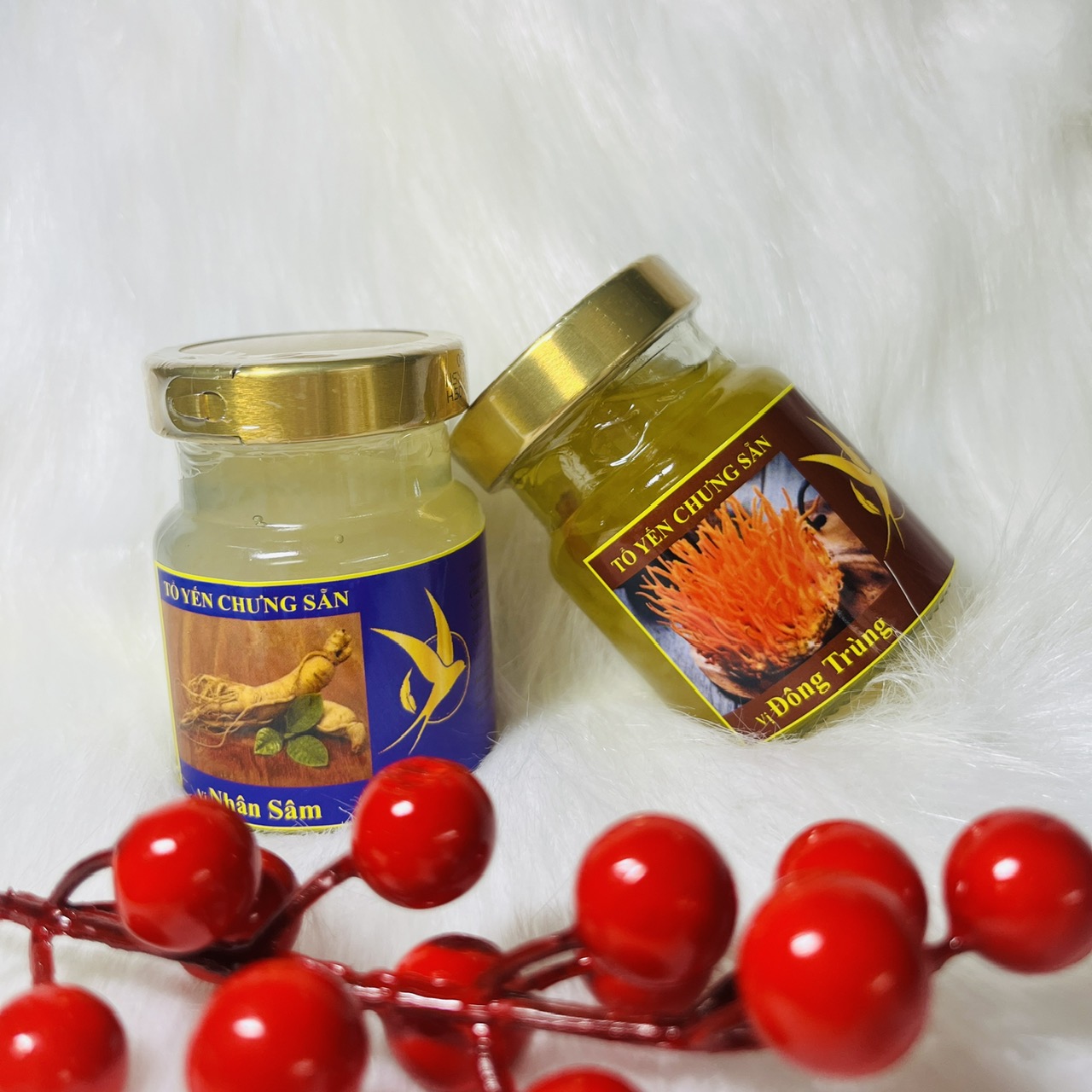 Yến chưng sẵn saffron